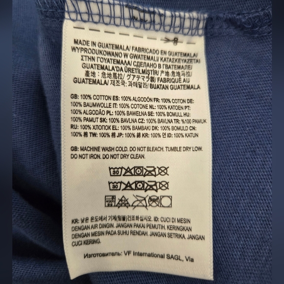 New with Tag Vans Floral Tee Shirt 100% Cotton - Picture 5 of 5